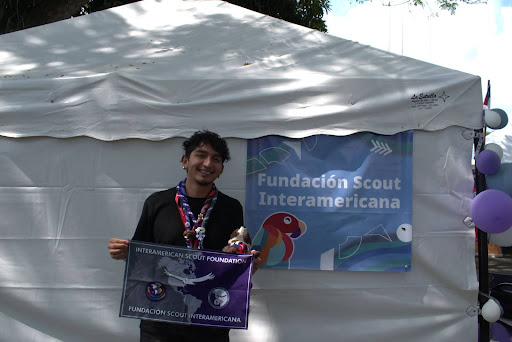 Scouts del JamCam 2025 Cali preparándose para año nuevo